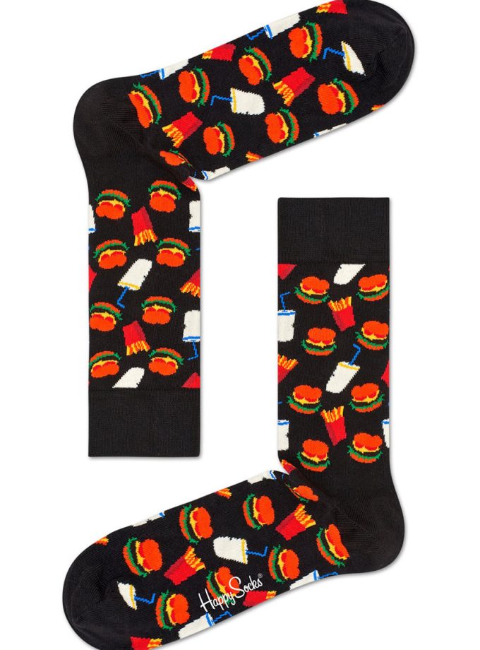Happy Socks - Sosete Hamburger