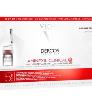 Vichy Dercos Aminexil Clinical 5 Tratament impotriva caderii parului pentru femei
