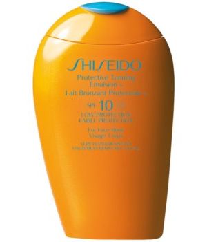 Shiseido Sun Care Protective Tanning Emulsion lotiune pentru bronzat SPF 10