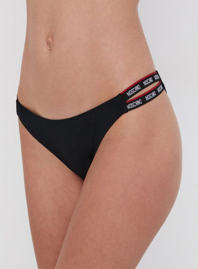 Moschino Underwear Sutien sport culoarea negru