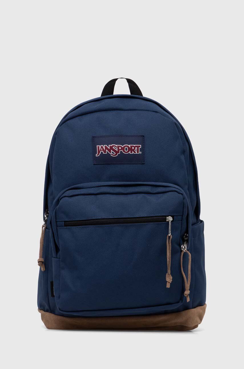 Jansport rucsac culoarea albastru marin, mare, modelator