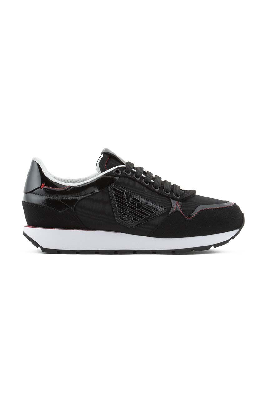 Emporio Armani sneakers culoarea negru, X3X179 XN906 00002